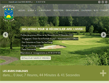 Tablet Screenshot of ableiges-golf.com